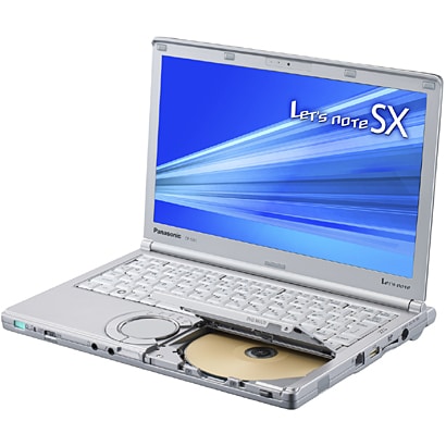 Let'snote SX1シリーズ 12.1型ワイド液晶/HDD500GB/DVDスーパーマルチドライブ スタンダードモデル CF-SX1GEPDR