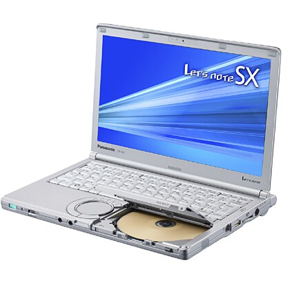 Let'snote SX1シリーズ 12.1型ワイド液晶/HDD250GB/DVDスーパーマルチドライブ エントリーモデル CF-SX1WEVHR