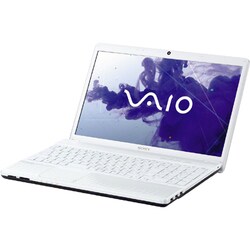 白色 ノートPC VPCEH37FJ 4GB 640GB RW 無線の通販 by 中古