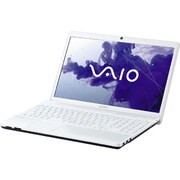 VAIO VPCELシリーズ 15.5型ワイド液晶/HDD640GB/DVDスーパーマルチドライブ VPCEL36FJ/W