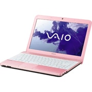 VAIO VPCEGシリーズ 14型ワイド液晶/HDD640GB/DVDスーパーマルチドライブ VPCEG34FJ/P