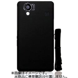 CP11SH01D-BK [Silicone Case for SH-01D AQUOS PHONE ブラック]