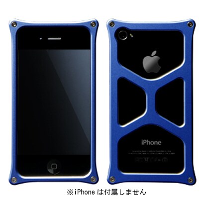 MA-4J04-BL [iPhone4S/4用アルミジャケット04 ブルー]