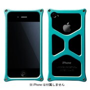 MA-4J04-AQ [iPhone4S/4用アルミジャケット04 アクアブルー]