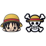 22509801 OP ラバーバッジ ルフィ