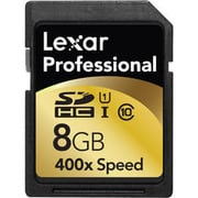 SDHCメモリーカード 8GB UHS-1 Class10 Professional 400倍速シリーズ LSD8GBCTBJP400
