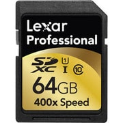 SDXCメモリーカード 64GB UHS-1 Class10 Professional 400倍速シリーズ LSD64GCTBJP400