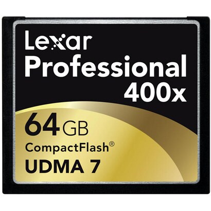 コンパクトフラッシュ 64GB Professional 400倍速シリーズ LCF64GCTBJP400