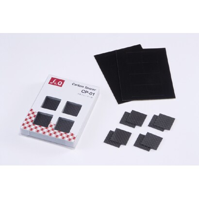 小型コンポ用カーボンスペーサー 8枚入 CP01