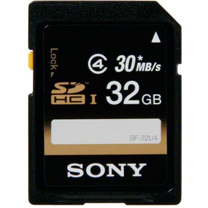 SDHCメモリーカード 32GB UHS-Ⅰ Class4 SF-32U4