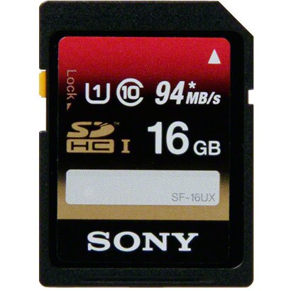 SDHCメモリーカード 16GB UHS-Ⅰ Class10 SF-16UX