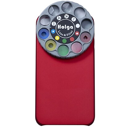 HOLGA SLFT-IP4 [iPhone 4S/4用アートエフェクター メタリックレッド]
