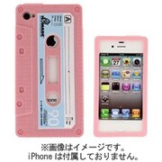 iPhone4S/4カセットテープ型ケース(pkxbl) [iPhone4S/4ケース]