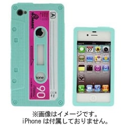 iPhone4S/4カセットテープ型ケース(glxpk)