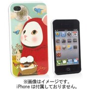 iPhone4S/4choochoo猫のTPUケース(rd)