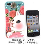 iPhone4S/4choochoo猫のTPUケース(ブラック)