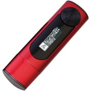 SRS搭載USBコネクタ一体型軽量プレーヤー Lyumo M11 8GB メタリックレッド M11MR8