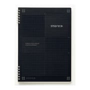 スマレコノート 自由分割タイプ(ノート) Wリングノート B5 ロジカルA罫 ブラック NW-B502A-D