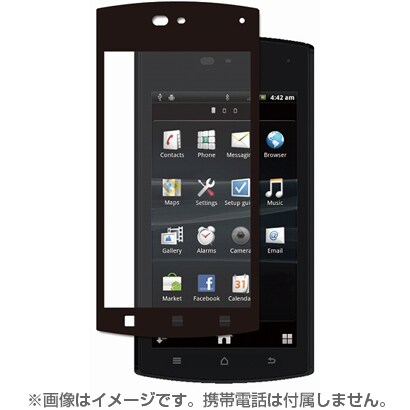 BSEFN05DBK [MEDIAS ES N-05D用イージーフィット 反射防止]