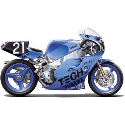 1/12 ヤマハ YZF750 TECH21 レーシングチーム 1987年鈴鹿8耐仕様 [プラモデル 2025年12月再生産]