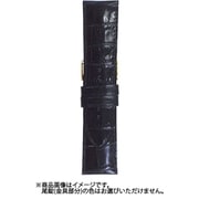 BK111A-28 [時計バンド ヴィヴィッド&ベーシック カーフ型押し ウェルダー ブラック 28mm]