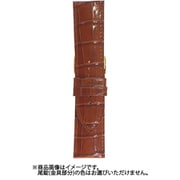 BK111C-28 [時計バンド ヴィヴィッド&ベーシック カーフ型押し ウェルダー ブラウン 28mm]