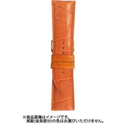 BK111O-30 [時計バンド ヴィヴィッド&ベーシック カーフ型押し ウェルダー オレンジ 30mm]
