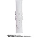 BK111W-U [時計バンド ヴィヴィッド&ベーシック カーフ型押し ウェルダー ホワイト 22mm]