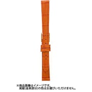 BK009O-F [時計バンド ヴィヴィッド&ベーシック カーフ型押し ウェルダー オレンジ 10mm]