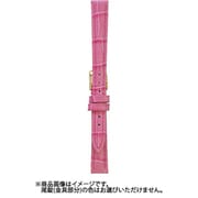 BK009P-F [時計バンド ヴィヴィッド&ベーシック カーフ型押し ウェルダー ピンク 10mm]