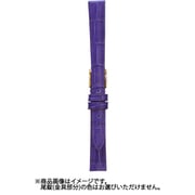 BK009V-F [時計バンド ヴィヴィッド&ベーシック カーフ型押し ウェルダー パープル 10mm]