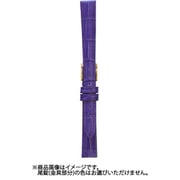 BK009V-H [時計バンド ヴィヴィッド&ベーシック カーフ型押し ウェルダー パープル 11mm]
