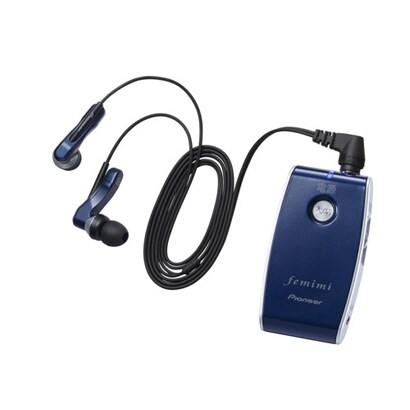 ボイスモニタリングレシーバー femimi（フェミミ） ブルー 集音器 VMR-M700-L