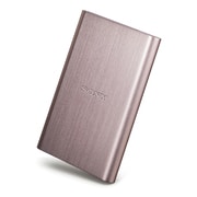 USB3.0 ポータブルハードディスク 500GB ピンク HD-EG5 PE