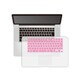 MacBook Pro15用シリコン製キーボード+トラックパッドカバー ピンク BV-TYPSTEX-MBP-PK