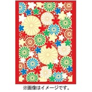 キャラクターカードスリーブ 和柄（赤）