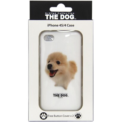 PIP4PC000M000 [THE DOG iPhone 4S/4 case ポメラニアン]