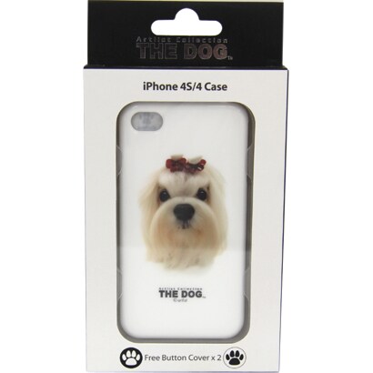 PIP4PC000P000 [THE DOG iPhone 4S/4 case マルチーズ]