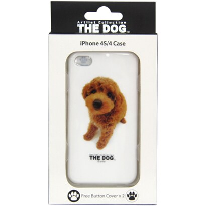 PIP4PC000N000 [THE DOG iPhone 4S/4 case プードル]