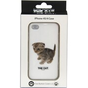 PIP4PC000W000 [THE CAT iPhone 4S/4 case スコティッシュフォールド]