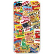 カスタムカバーiPhone4S/4  HARIBO 総柄