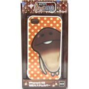 カスタムカバーiPhone4S/4 なめこ栽培キット 水玉