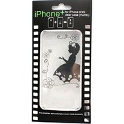 iPhone4/4S用クリアケース　ハード iPhone+（アイフォンプラス） Snow