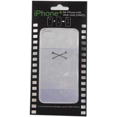 iPhone4/4S用クリアケース　ハード iPhone+（アイフォンプラス） Pirate