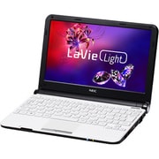 LaVie Light BL350/FS6W 10.1型ワイド液晶/HDD250GB プラバーホワイト PC-BL350FS6W