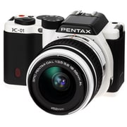 K-01 [ケーゼロワン ズームレンズキット ホワイト/ブラック smc PENTAX-DA L18-55mm F3.5-5.6AL ホワイト付]