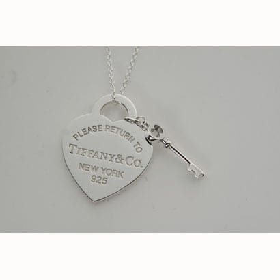 26909686 TIFFANY RTTハートタグキーペンダント