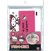 ワンピース×ハローキティ プリントポリふくろ