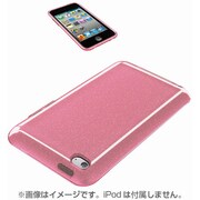 第4世代iPod touch専用 ソフトケース 液晶保護フィルム付 ラメピンク BSIP4TCTLPK