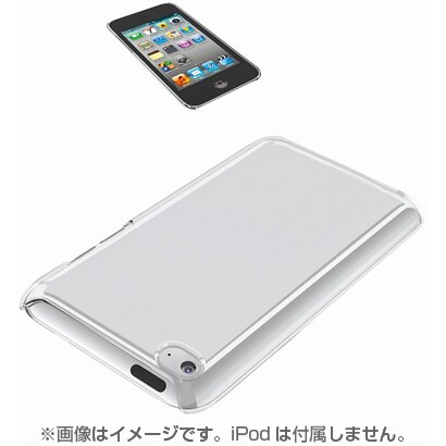 第4世代iPod touch専用 3Hハードケース 液晶保護フィルム付 クリア BSIP4TCHCR